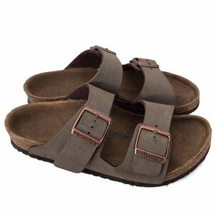 Kids Birkenstock Arizona Sandals – Size 33 – Brown/Taupe – Classic Double Strap